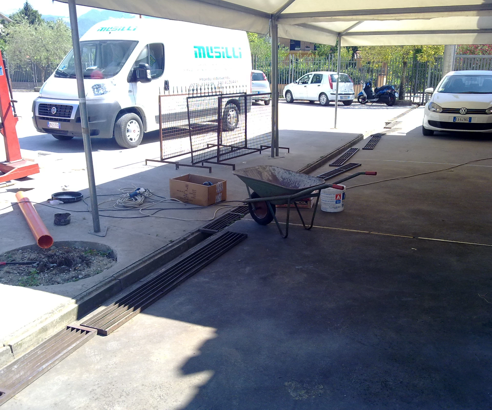Separatore olii e idrocarburi autocarrozzeria